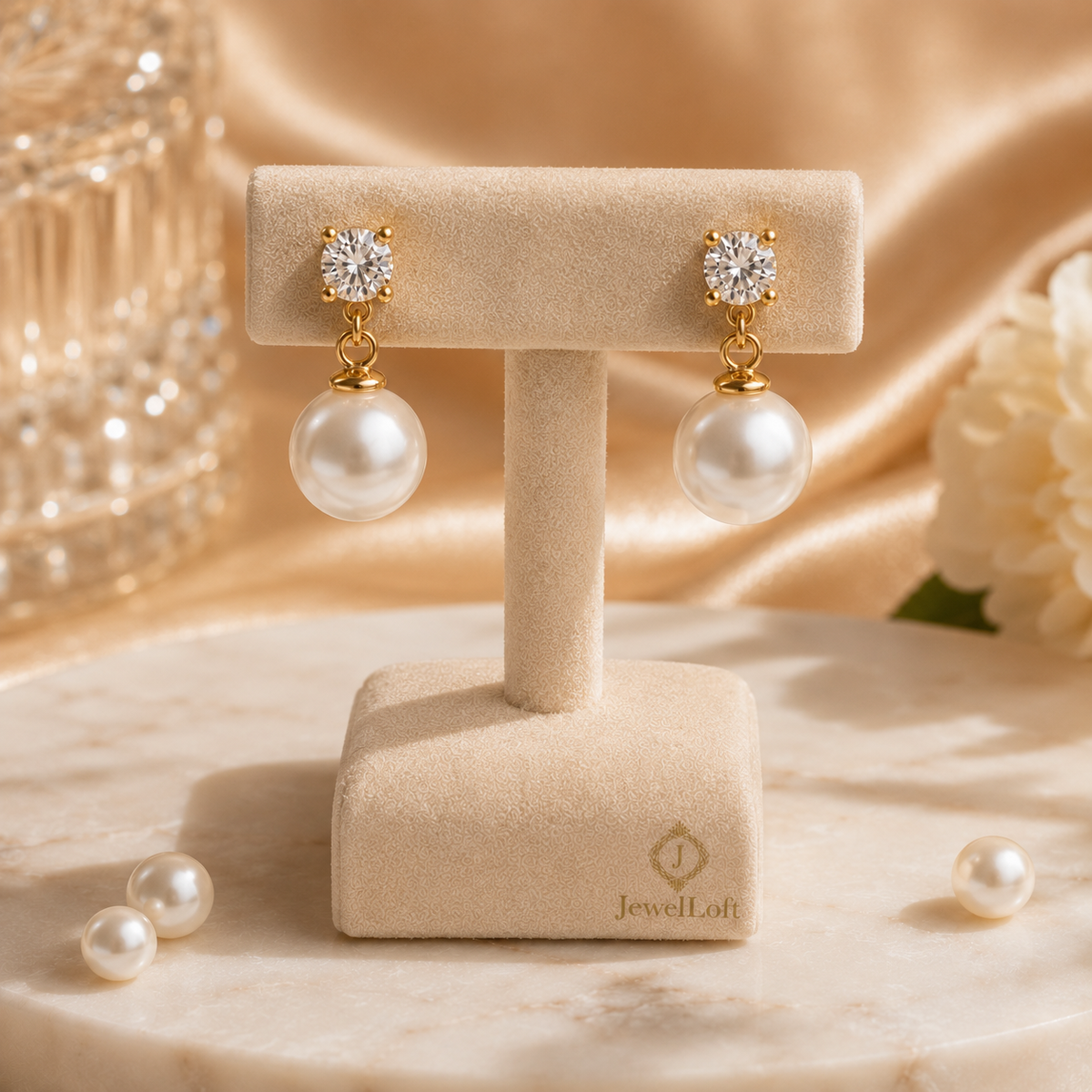Pearl Earrings #Article No:12